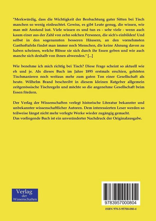 Produktbild: Anstand bei Tisch