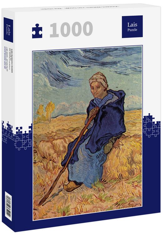 Produktbild: Lais Puzzle Vincent Willem van Gogh - Die Hirtin 1000 Teile