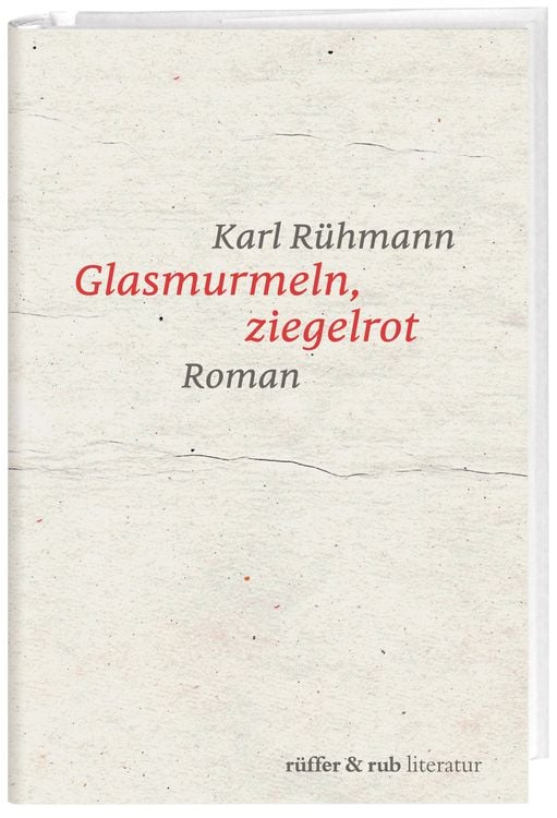 Produktbild: Glasmurmeln, ziegelrot