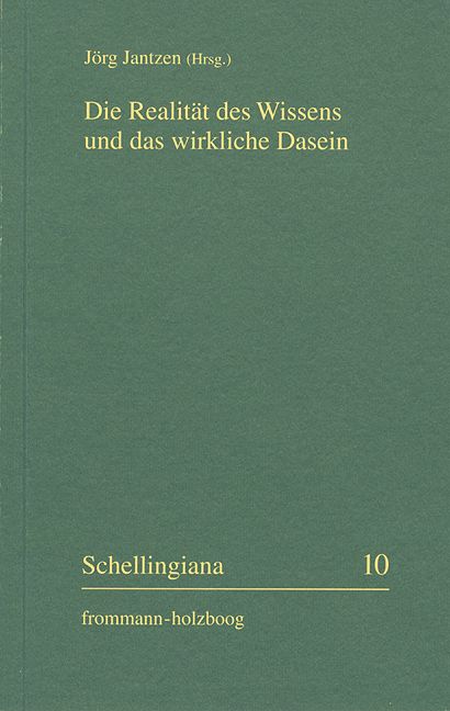 Produktbild: Die Realit&auml;t des Wissens und das wirkliche Dasein