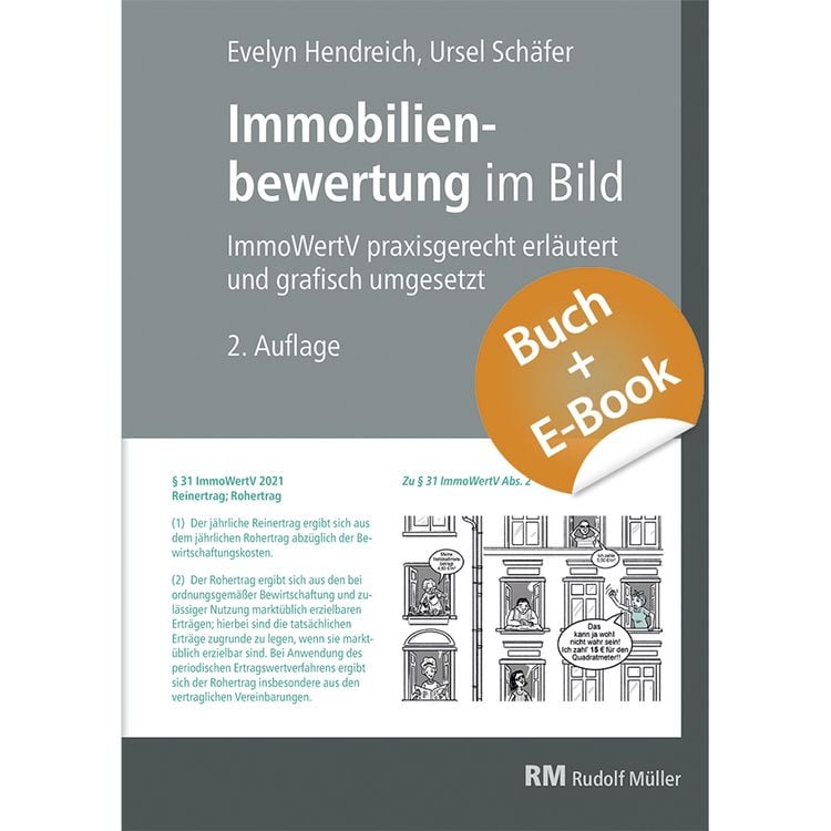 Produktbild: Immobilienbewertung im Bild - mit E-Book (PDF)