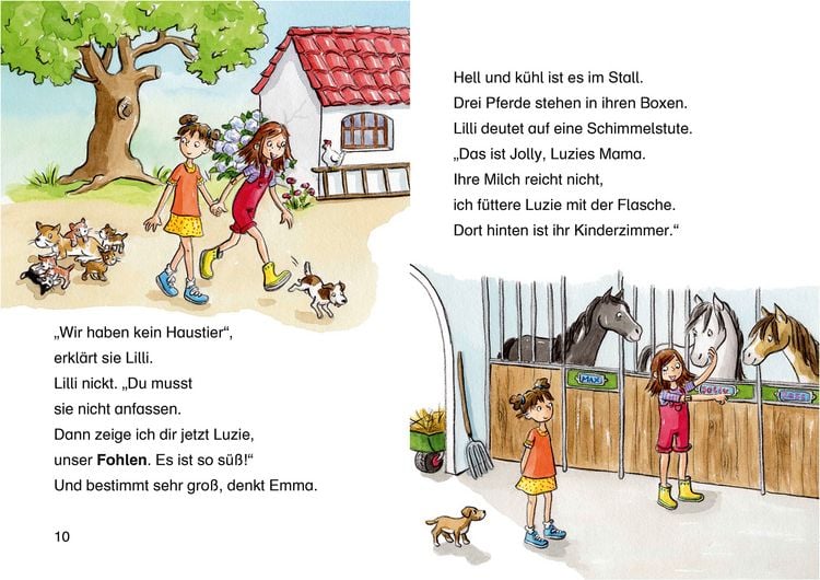 Produktbild: Lesel&ouml;wen 2. Klasse - Fohlengeschichten
