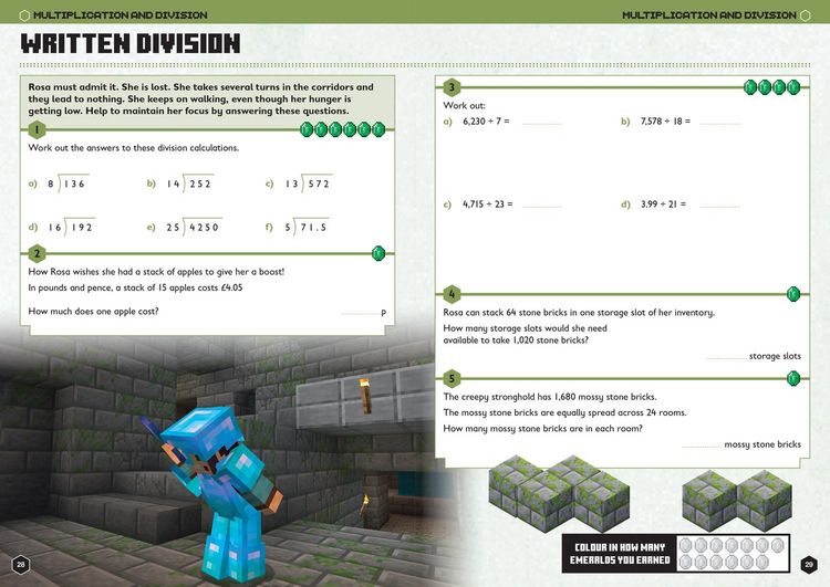 Produktbild: Minecraft Maths Age 10-11