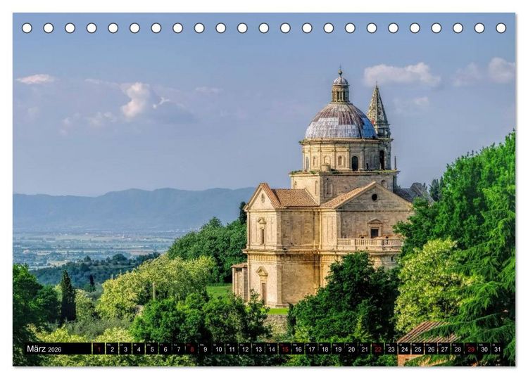 Produktbild: Kirchen in Italien (Tischkalender 2026 DIN A5 quer), CALVENDO Monatskalender