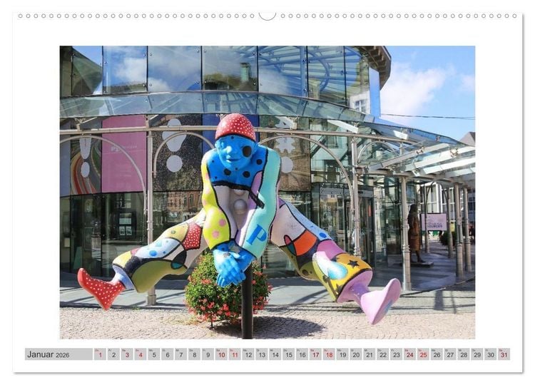 Produktbild: SPA - Die belgische Stadt des Wassers (hochwertiger Premium Wandkalender 2026 DIN A2 quer), Kunstdruck in Hochglanz