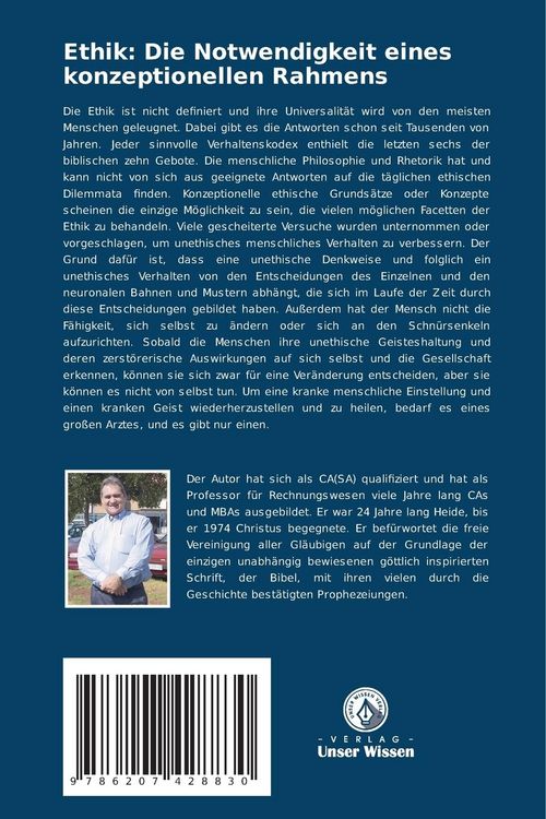Produktbild: Ethik: Die Notwendigkeit eines konzeptionellen Rahmens