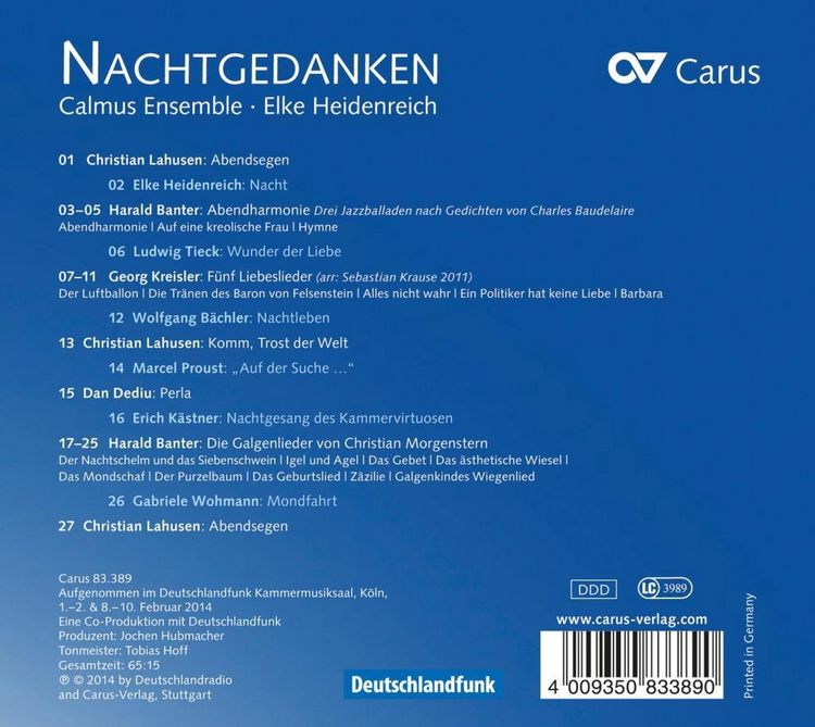 Produktbild: Nachtgedanken