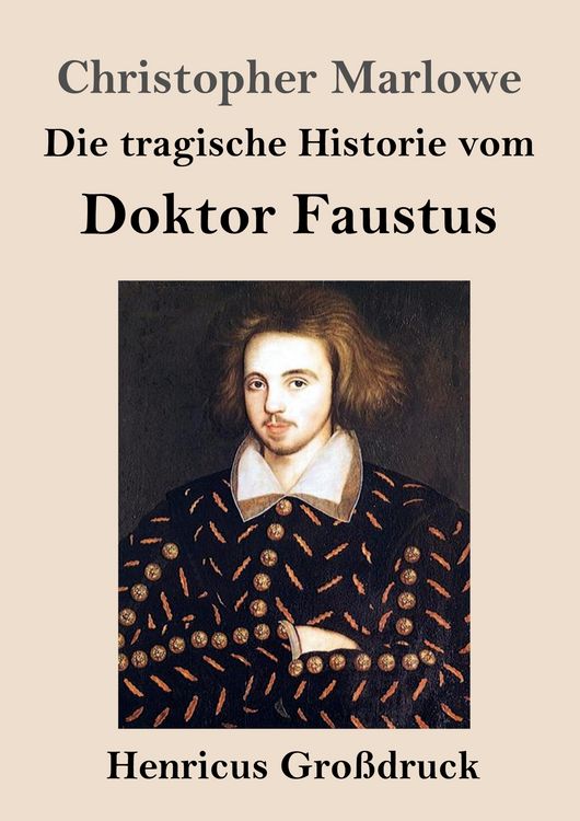 Produktbild: Die tragische Historie vom Doktor Faustus (Gro&szlig;druck)