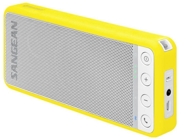 Produktbild: Sangean BluTab BTS-101 Bluetooth&reg; Lautsprecher Freisprechfunktion, NFC Wei&szlig;, Gelb