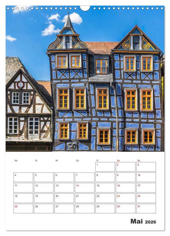Produktbild: Idstein - Fachwerktraum im Herzen des Taunus (Wandkalender 2026 DIN A3 hoch), CALVENDO Monatskalender