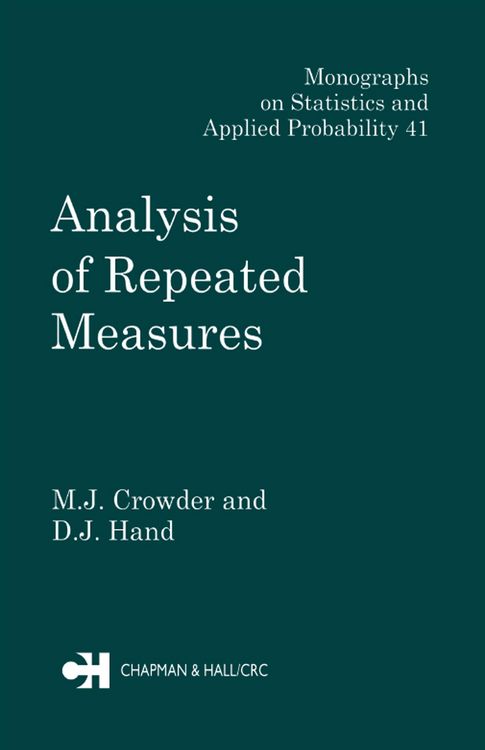 Produktbild: Analysis of Repeated Measures
