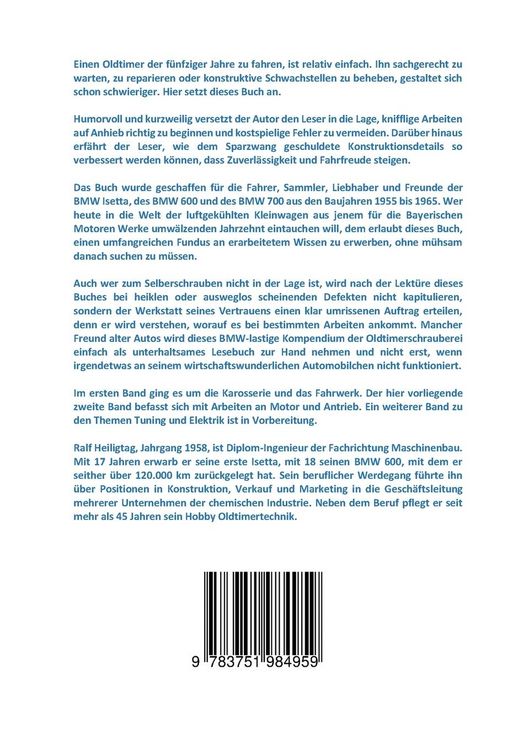 Produktbild: Der Isettaschrauber, Band 2: Motor und Antrieb