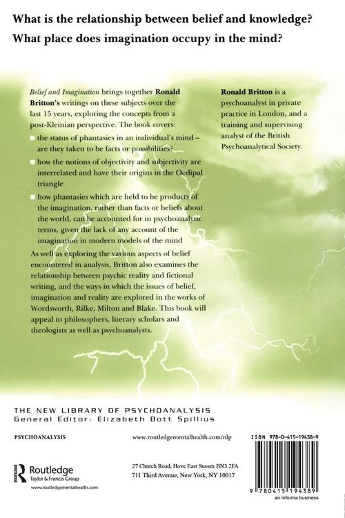 Produktbild: Belief and Imagination