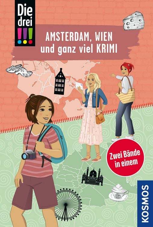 Produktbild: Die drei !!!, Wien, Amsterdam und ganz viel Krimi