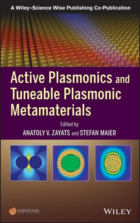 Produktbild: Active Plasmonics and Tuneable Plasmonic Metamaterials