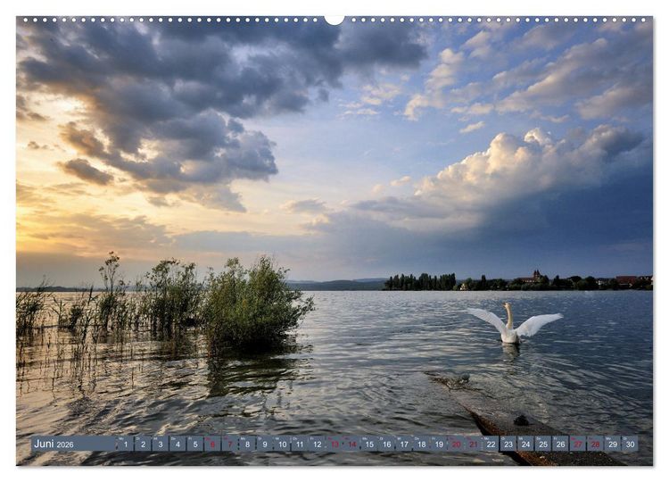 Produktbild: Zauberhafter Westlicher Bodensee (Wandkalender 2026 DIN A2 quer), CALVENDO Monatskalender