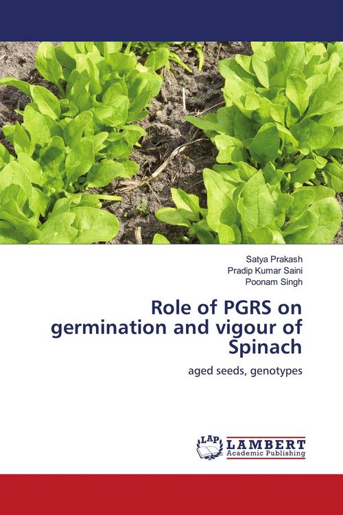 Produktbild: Role of PGRS on germination and vigour of Spinach