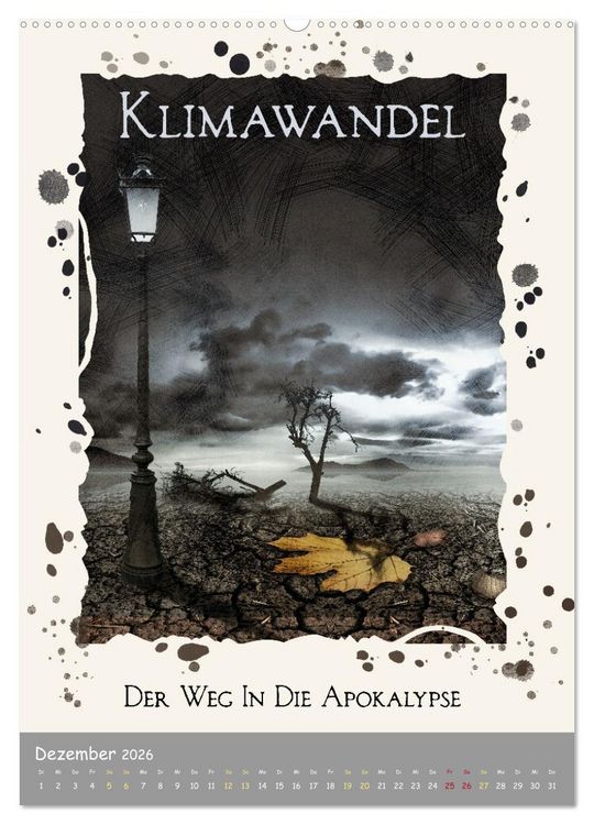 Produktbild: UTOPIA - versunken in Raum und Zeit (hochwertiger Premium Wandkalender 2026 DIN A2 hoch), Kunstdruck in Hochglanz