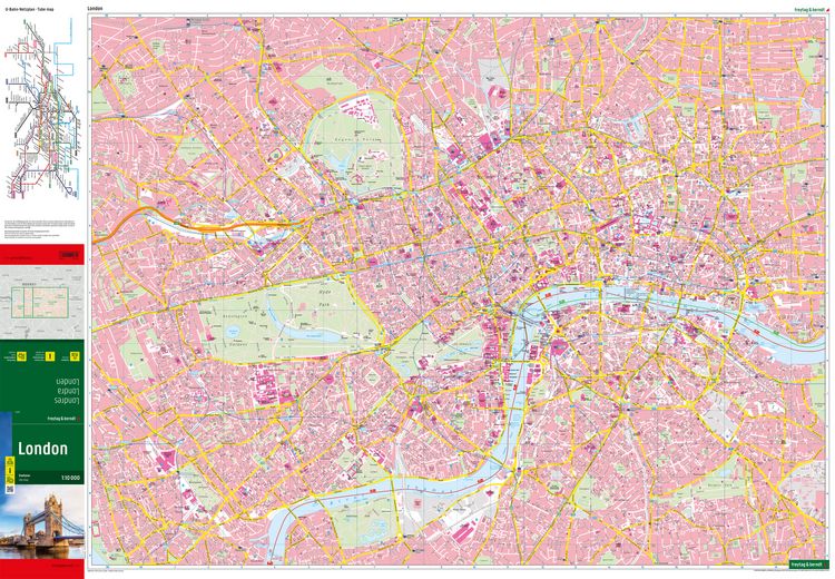 Produktbild: freytag & berndt Stadtplan London 1:10.000