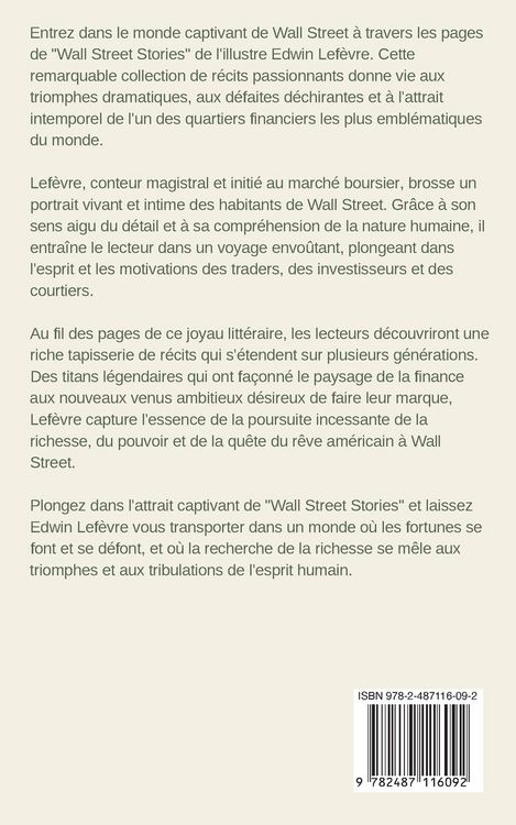 Produktbild: Les Histoires de Wall Street (Traduit)