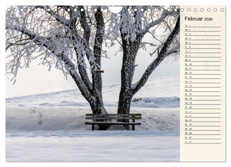 Produktbild: Auf Schusters Rappen... S&uuml;dlicher Oberrhein und S&uuml;dschwarzwald (Wandkalender 2026 DIN A4 quer), CALVENDO Monatskalender