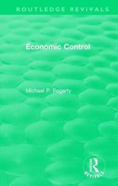Produktbild: Routledge Revivals: Economic Control (1955)