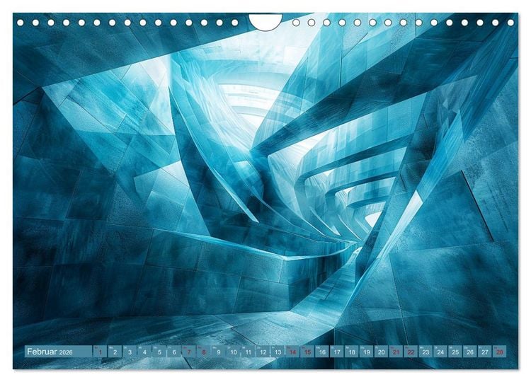 Produktbild: Architektonische Unm&ouml;glichkeiten (Wandkalender 2026 DIN A4 quer), CALVENDO Monatskalender