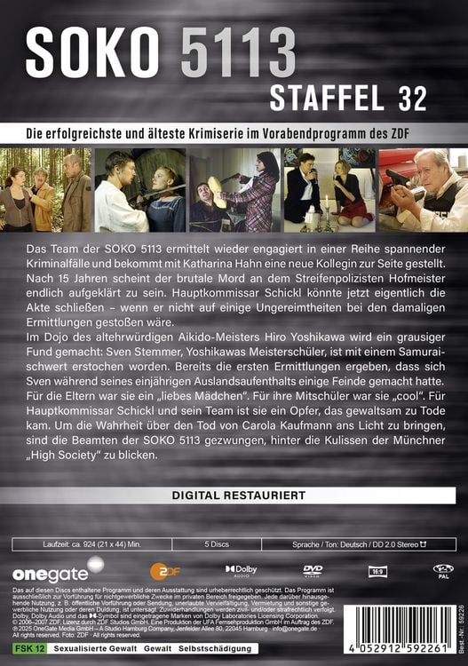 Produktbild: Soko 5113 - Staffel 32 [5 DVDs]