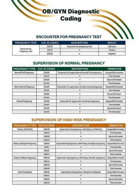Produktbild: Ob/GYN Diagnostic Coding Quick Reference Guide