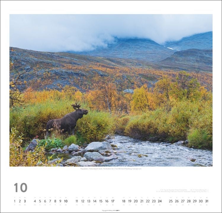 Produktbild: Schweden Kalender 2027 - Licht und Wasser
