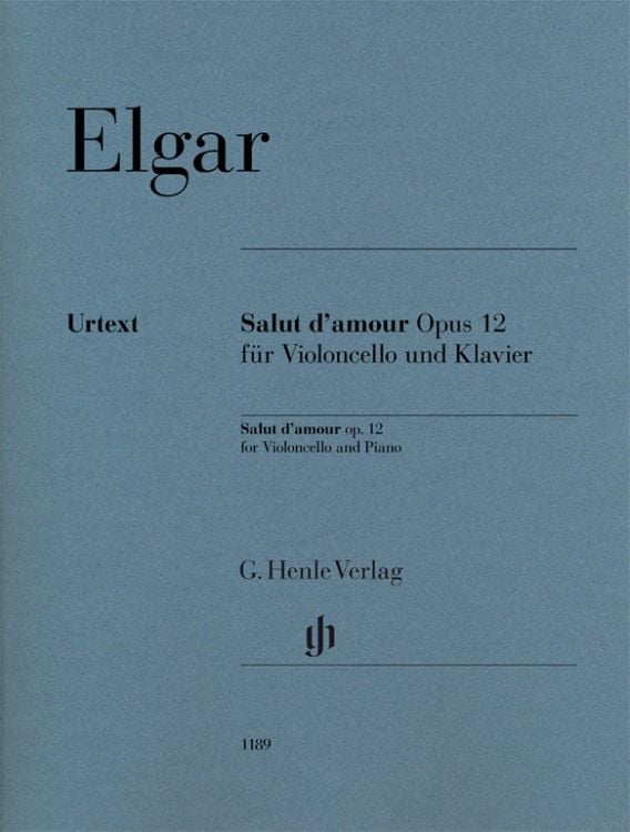 Bild vom Artikel Edward Elgar - Salut d’amour op. 12 für Violoncello und Klavier vom Autor Rupert Marshall-Luck