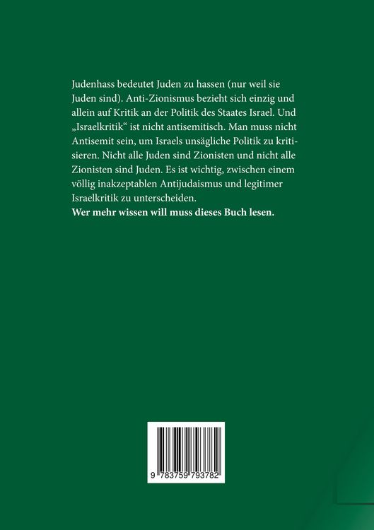 Produktbild: Politische Semantik des Antisemitismus