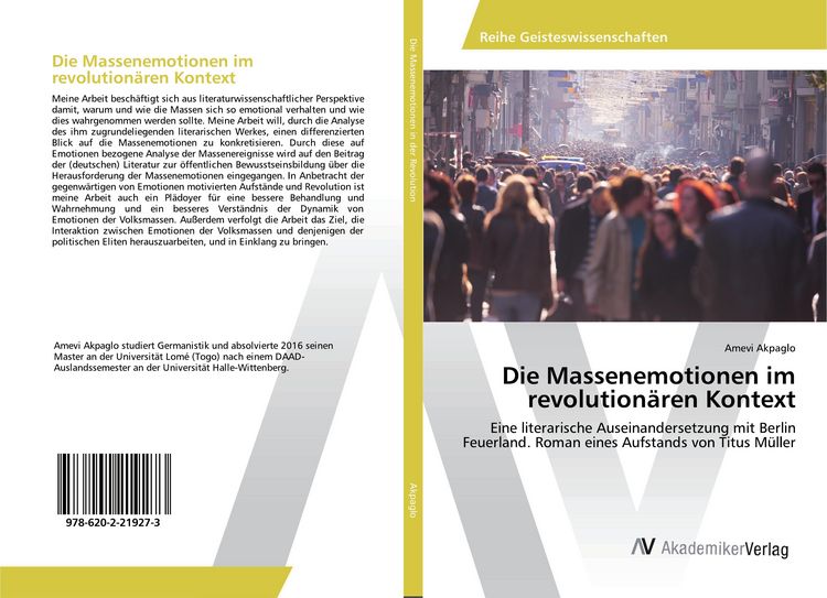 Produktbild: Die Massenemotionen im revolution&auml;ren Kontext