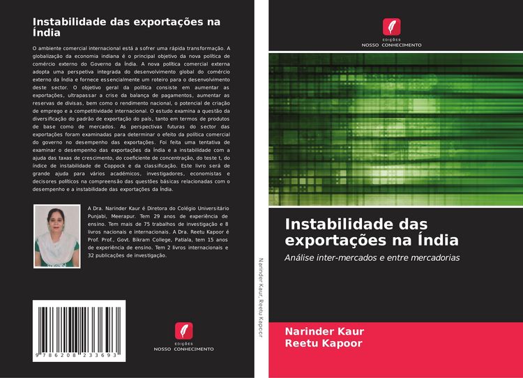 Produktbild: Instabilidade das exporta&ccedil;&otilde;es na &Iacute;ndia