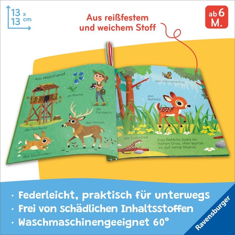 Produktbild: Mein Knuddel-Knautsch-Buch - Im Wald