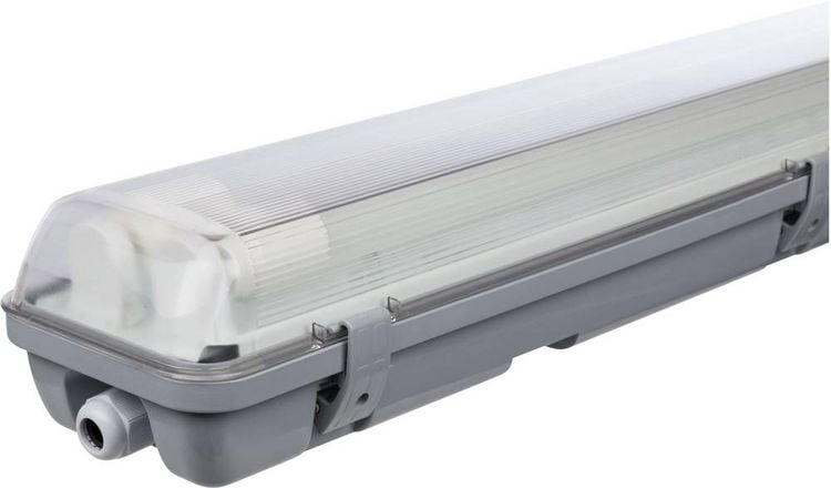 Produktbild: M&uuml;ller-Licht Aqua-Promo 2/60 grey Gen. 10 LED-Feuchtraum-Wannenleuchte LED G13 20 W Neutralwei&szlig;
