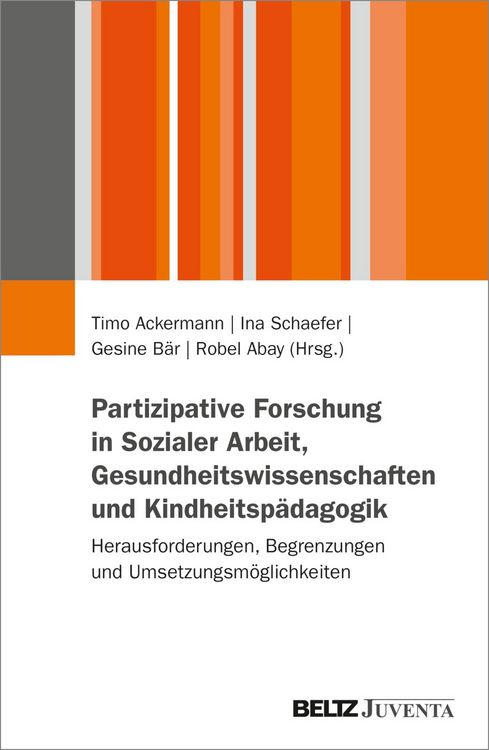 Produktbild: Partizipative Forschung in Sozialer Arbeit, Gesundheitswissenschaft und Kindheitsp&auml;dagogik
