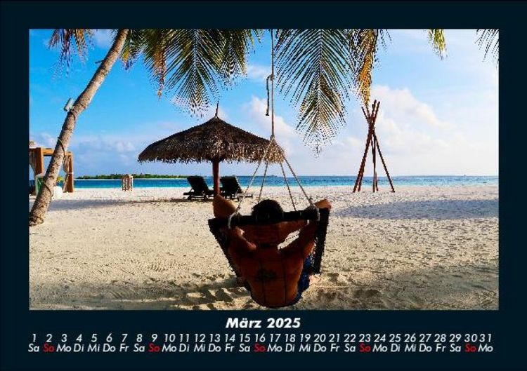 Produktbild: Palmentraum 2025 Fotokalender DIN A5
