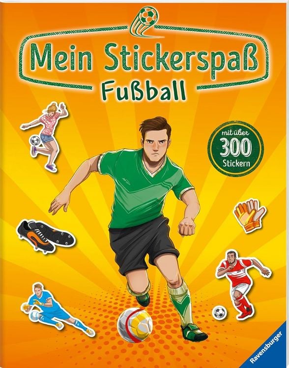 Produktbild: Stickern f&uuml;r Fu&szlig;ballfans ab 4 Jahren