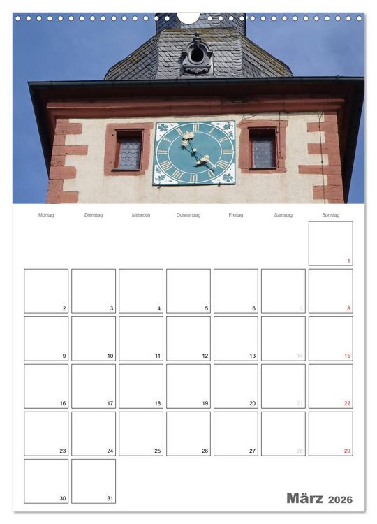 Produktbild: Historische Uhren (Wandkalender 2026 DIN A3 hoch), CALVENDO Monatskalender