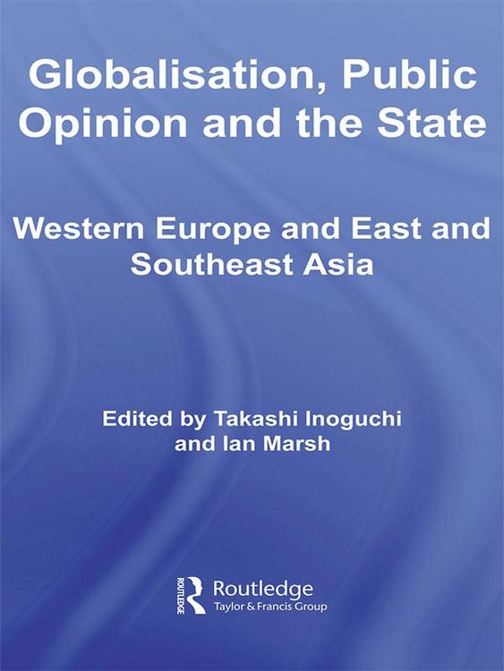 Produktbild: Globalisation, Public Opinion and the State