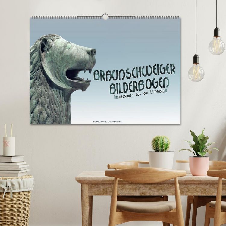 Produktbild: Braunschweiger Bilderbogen (Wandkalender 2026 DIN A2 quer), CALVENDO Monatskalender