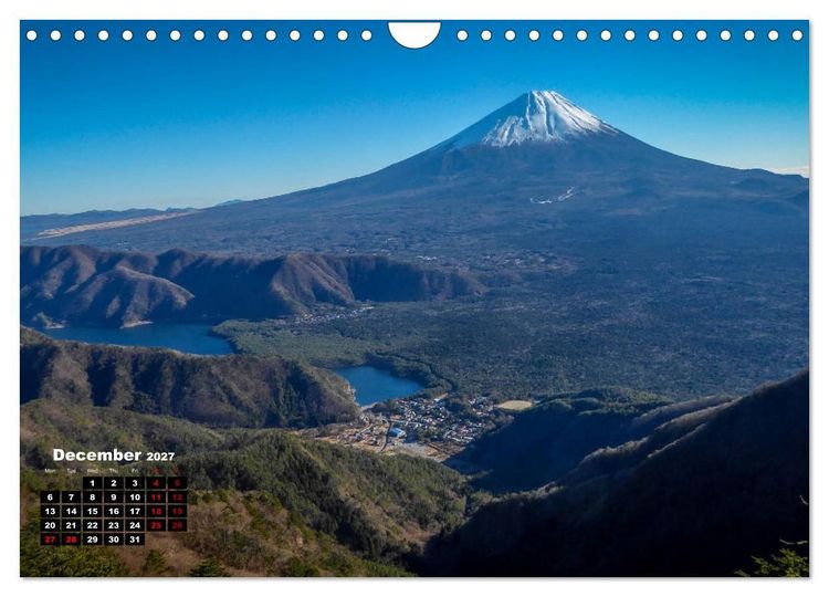 Produktbild: Amazing Fuji-San (Wall Calendar 2027 DIN A4 landscape), CALVENDO 12 Month Wall Calendar