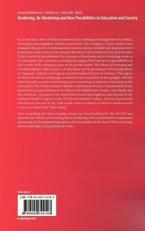 Produktbild: Bordering, Re-Bordering and New Possibilities in Education and Society