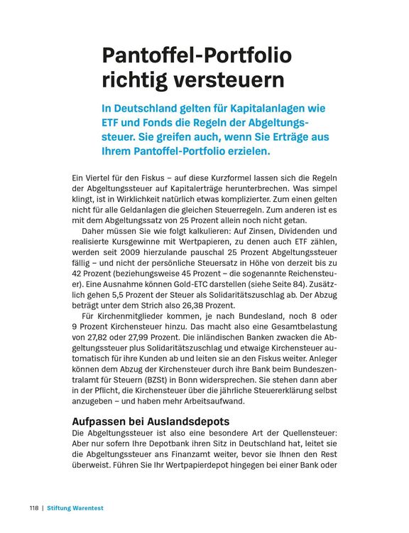 Produktbild: Das Pantoffel-Portfolio