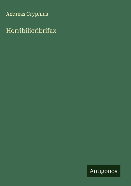 Produktbild: Horribilicribrifax