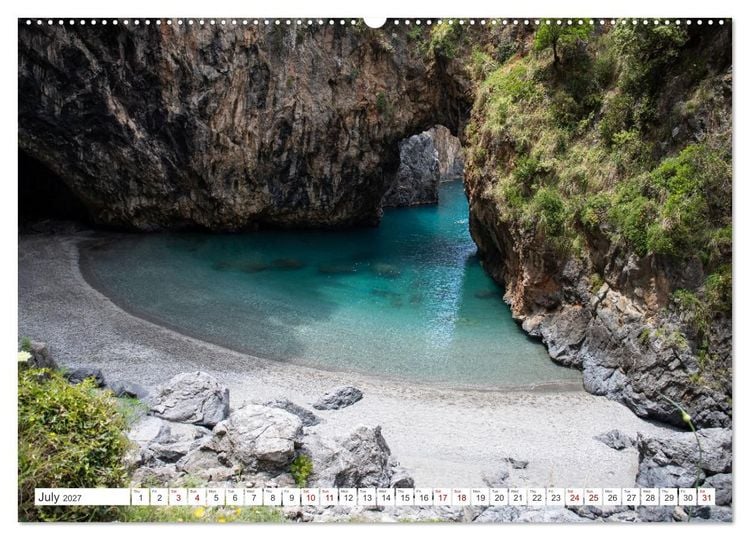 Produktbild: Beaches of the world (High Quality Premium Wall Calendar 2027 DIN A2 landscape),CALVENDO 12 Month Wall Calendar