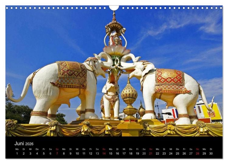 Produktbild: Sch&ouml;nes Thailand (Wandkalender 2026 DIN A3 quer), CALVENDO Monatskalender