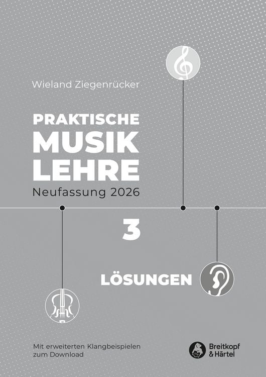 Produktbild: Praktische Musiklehre, L&ouml;sungen Band 3