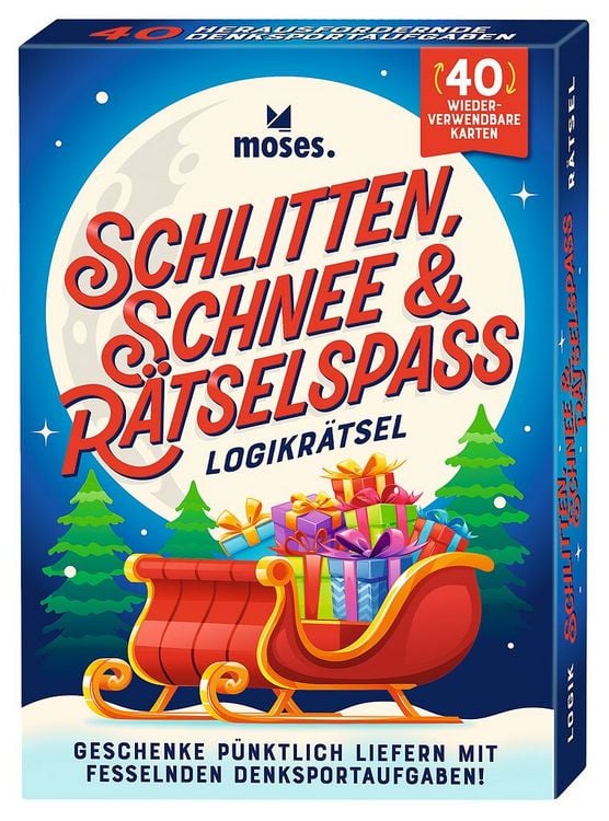 Produktbild: Schlitten, Schnee & R&auml;tselspa&szlig;